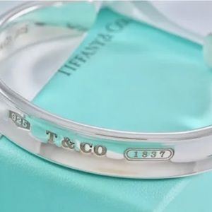Tiffany & Co. 1837 Silver cuff bracelet (925) 1997